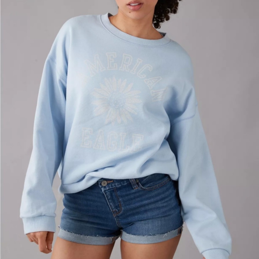 American Eagle Outfitters Soft Brushed Fleece Sweatshirt Size X Large Nwt ❤️